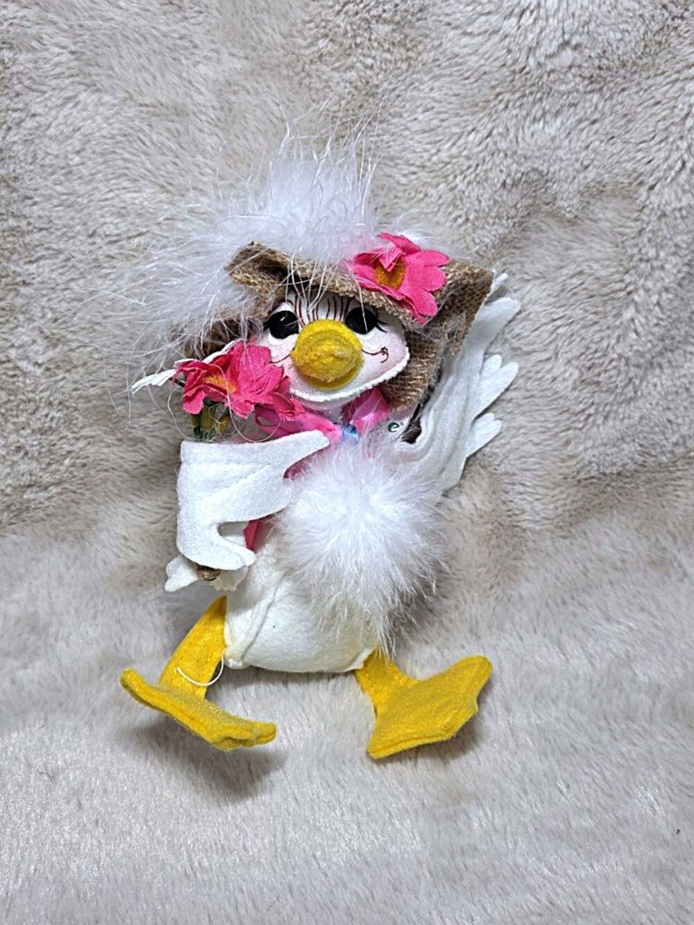 Annalee 2022 Spring Bouquet Duck 6” Mobility Doll New With Tags #C